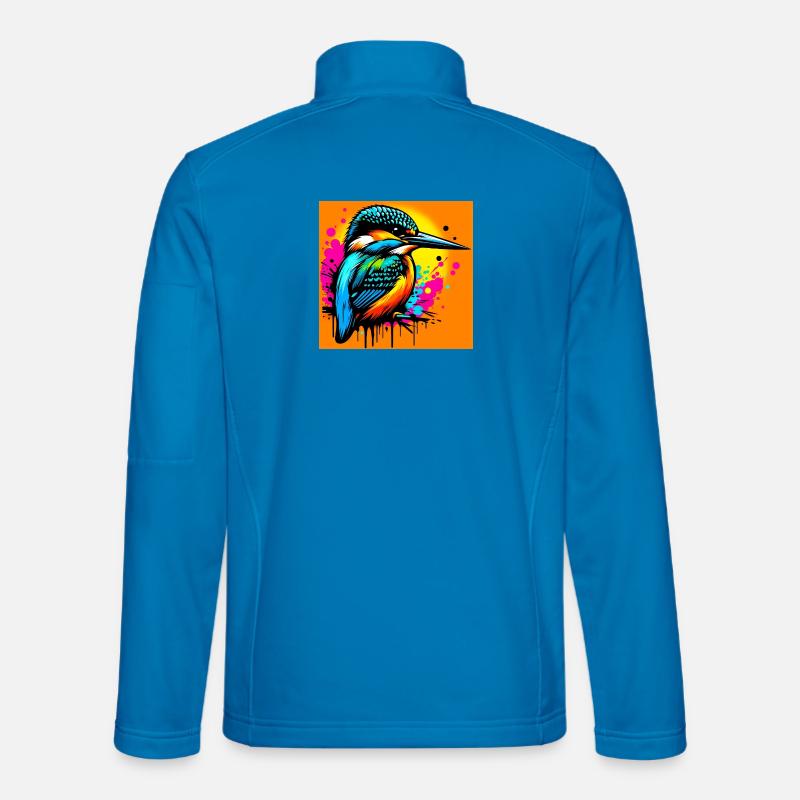kingfisher - Unisex Softshell Jacket - light blue