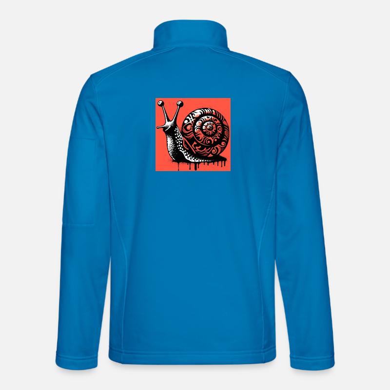 Snail - Unisex Softshell Jacket - light blue