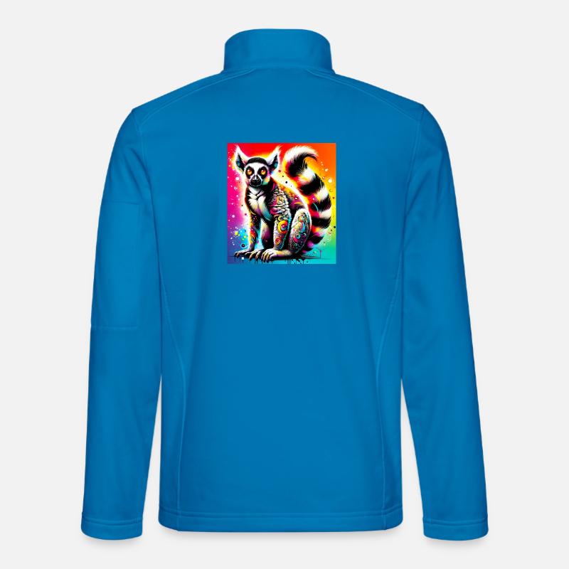 Lemur - Unisex Softshelljacke - Lichtblau
