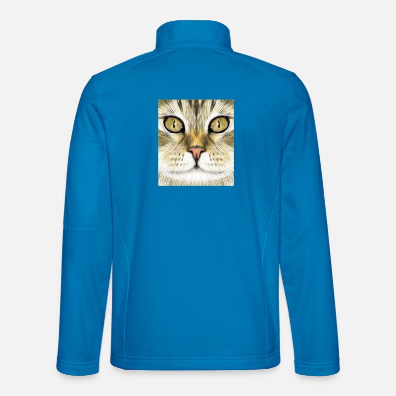 Norwegian Forest Cat - Unisex Softshell Jacket - light blue