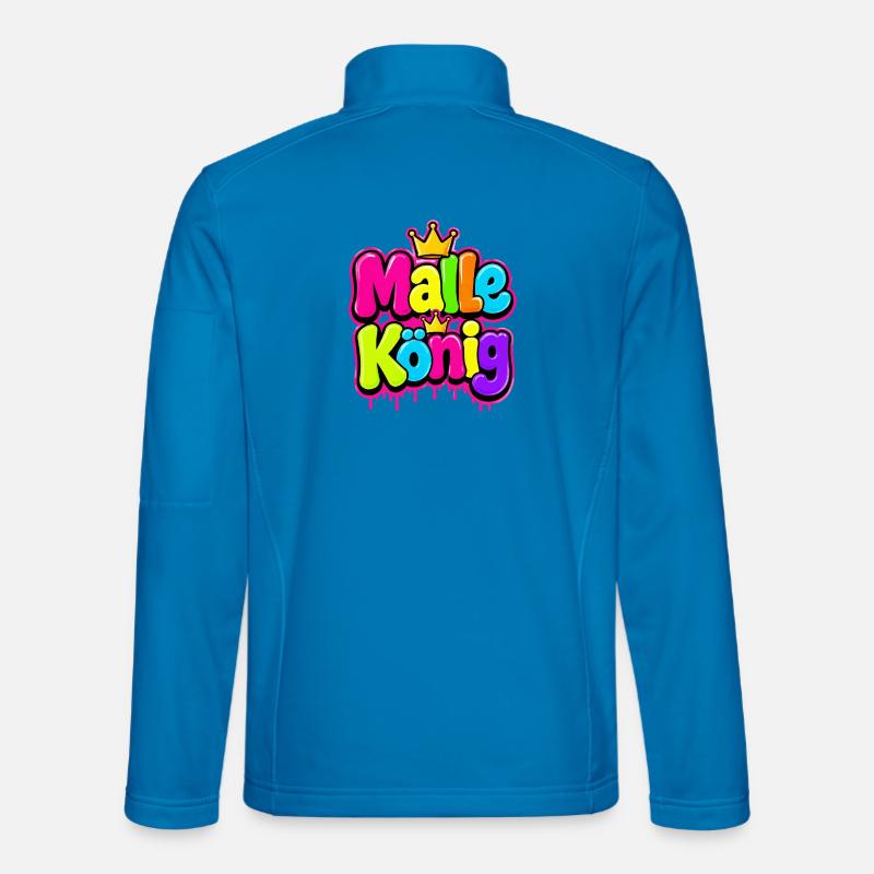 Royal Colour Graffiti Collection - Unisex Softshell Jacket - light blue