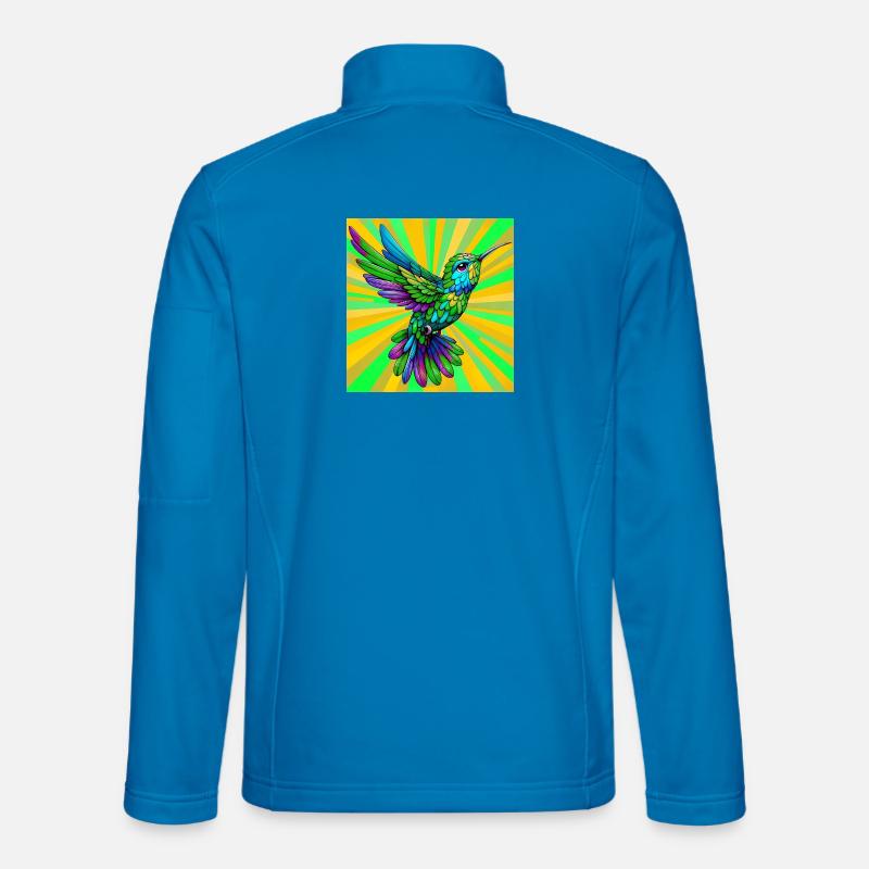 Kolibri - Unisex Softshelljacke - Lichtblau