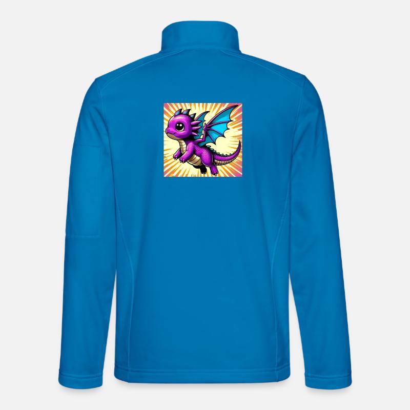 dragon - Unisex Softshell Jacket - light blue