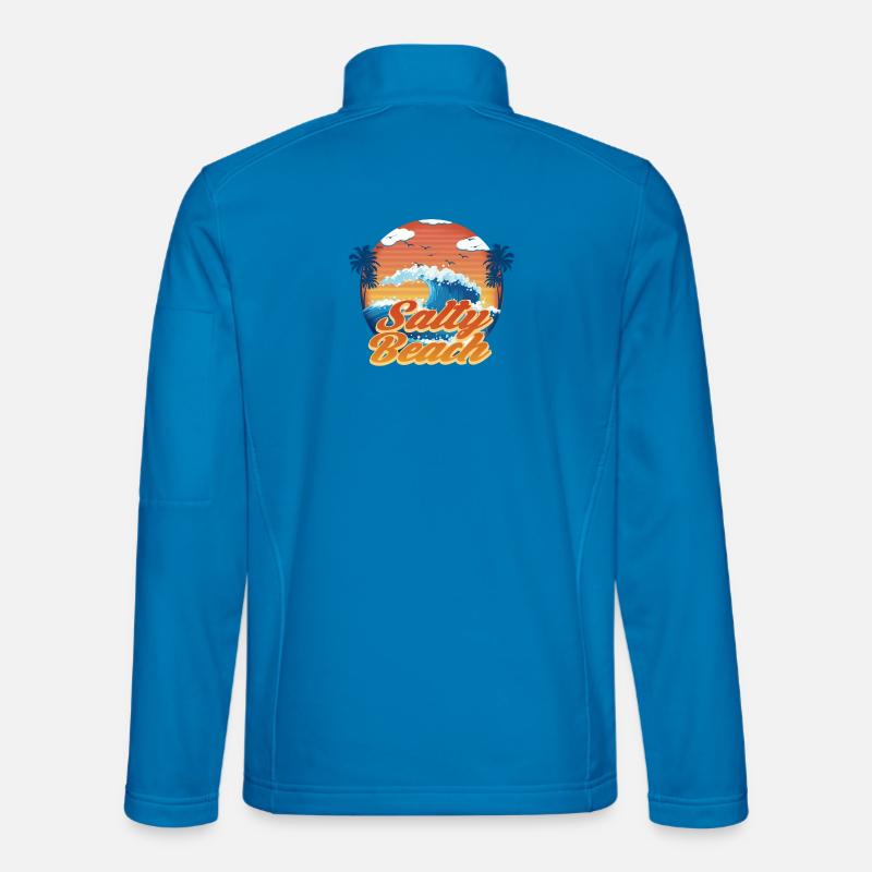 Salty Beach - Unisex Softshell Jacket - light blue