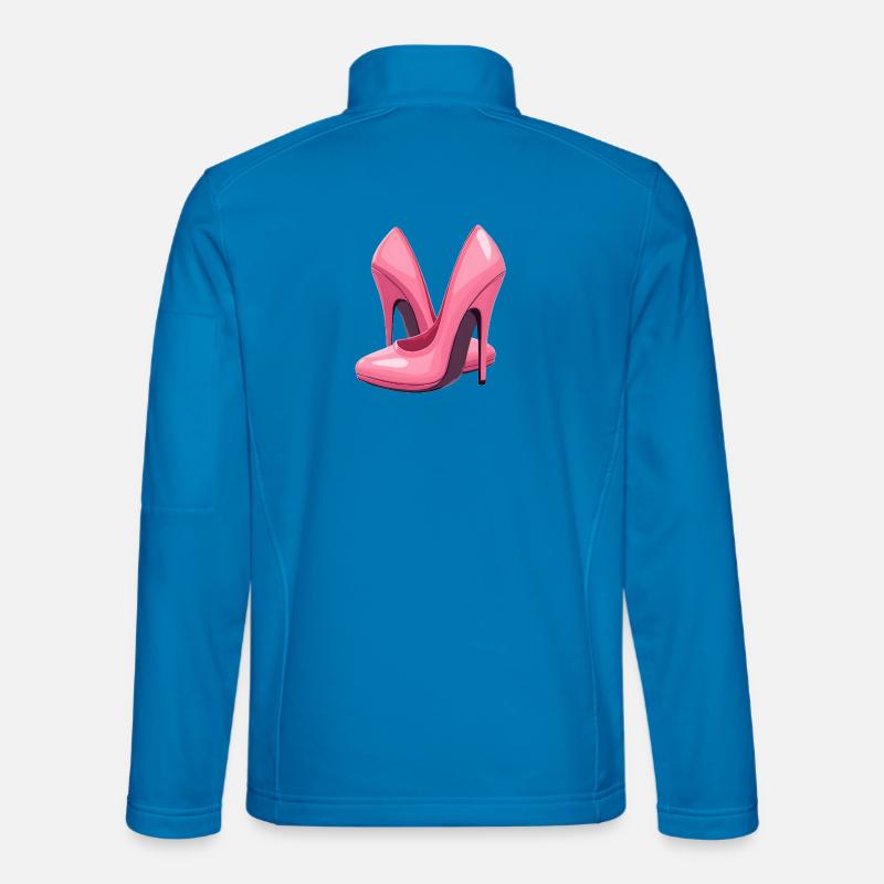 High Heels Schuhe - Unisex Softshelljacke - Lichtblau