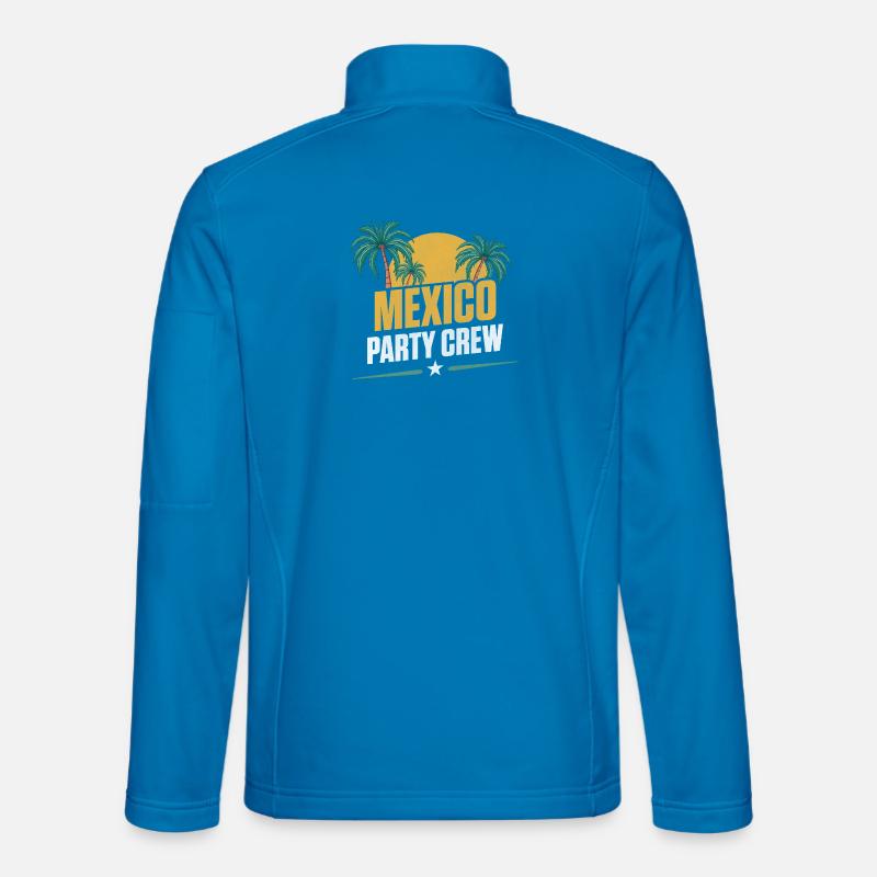 Mexico Party Crew - Unisex Softshell Jacket - light blue