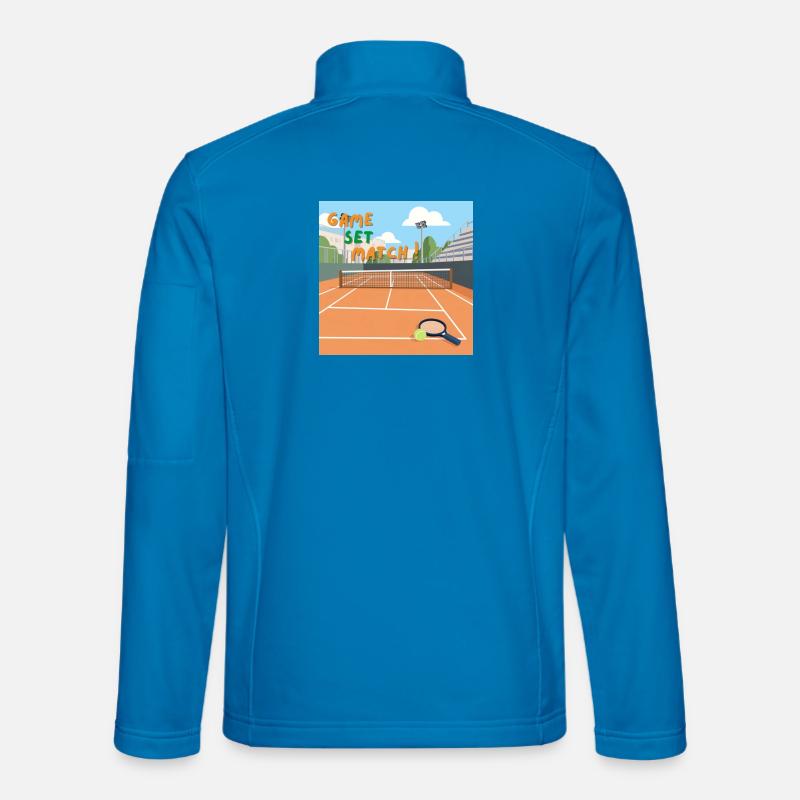 Game Set Match - Unisex Softshell Jacket - light blue