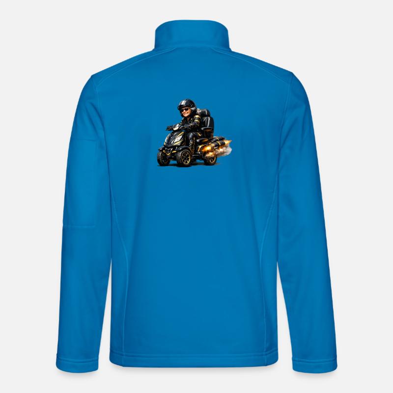 Ardent Elektroroller - Unisex Softshelljacke - Lichtblau