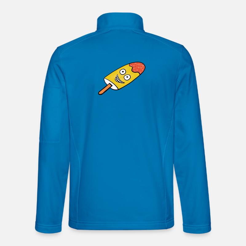 Fröhliches Zitronen-Eis Eiskrem Kinder  Unisex Softshell Jacket