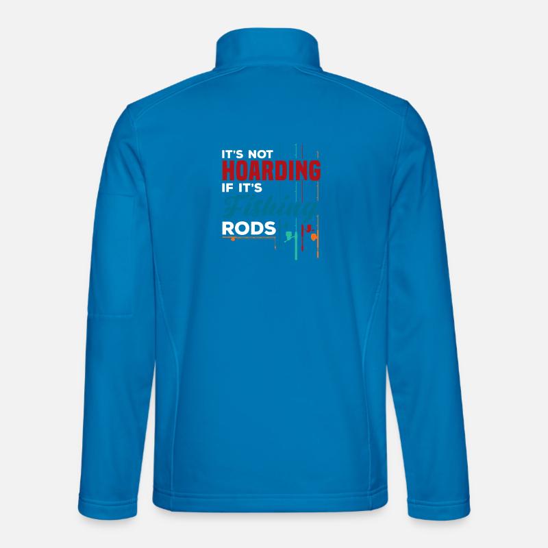 Ce n’est pas un graphique de thésaurisation des cannes à pêche Veste en tissu softshell Unisexe