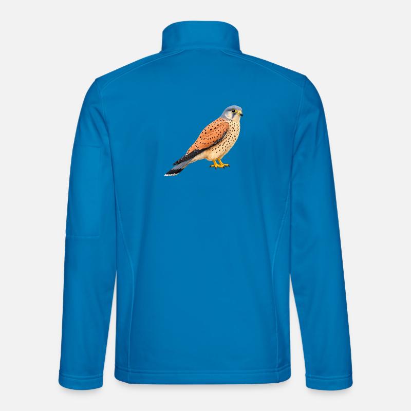 Mâle de crécerelle commune Veste en tissu softshell Unisexe
