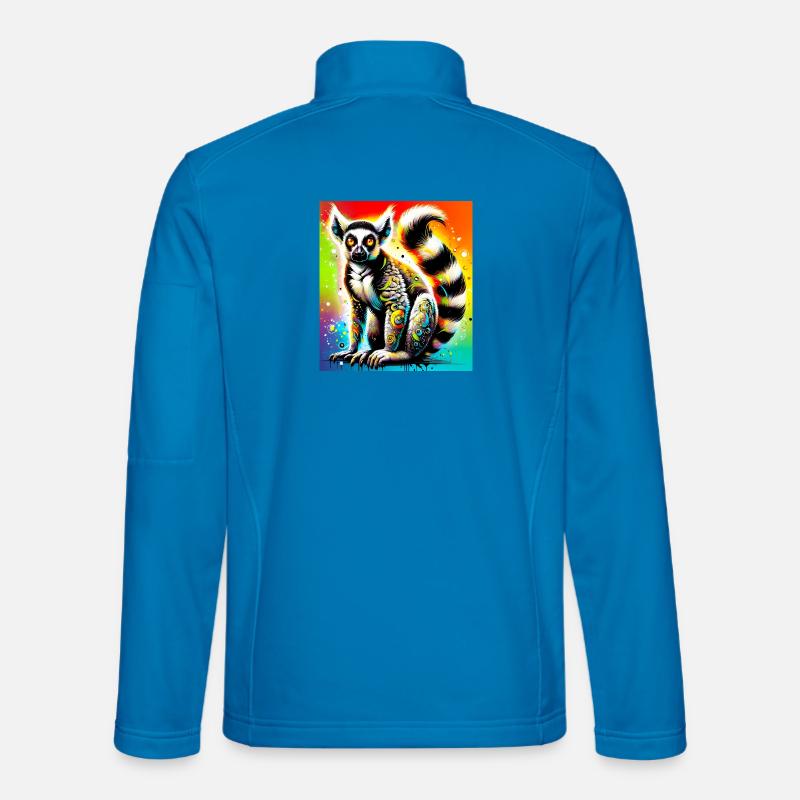 Lemur - Unisex Softshelljacke - Lichtblau