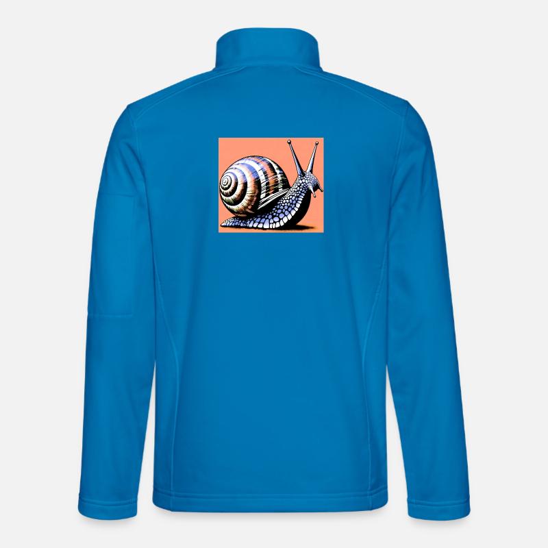 Snail - Unisex Softshell Jacket - light blue