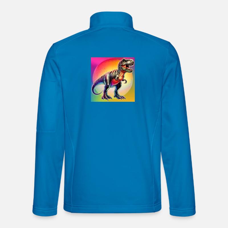 dinosaur - Unisex Softshell Jacket - light blue