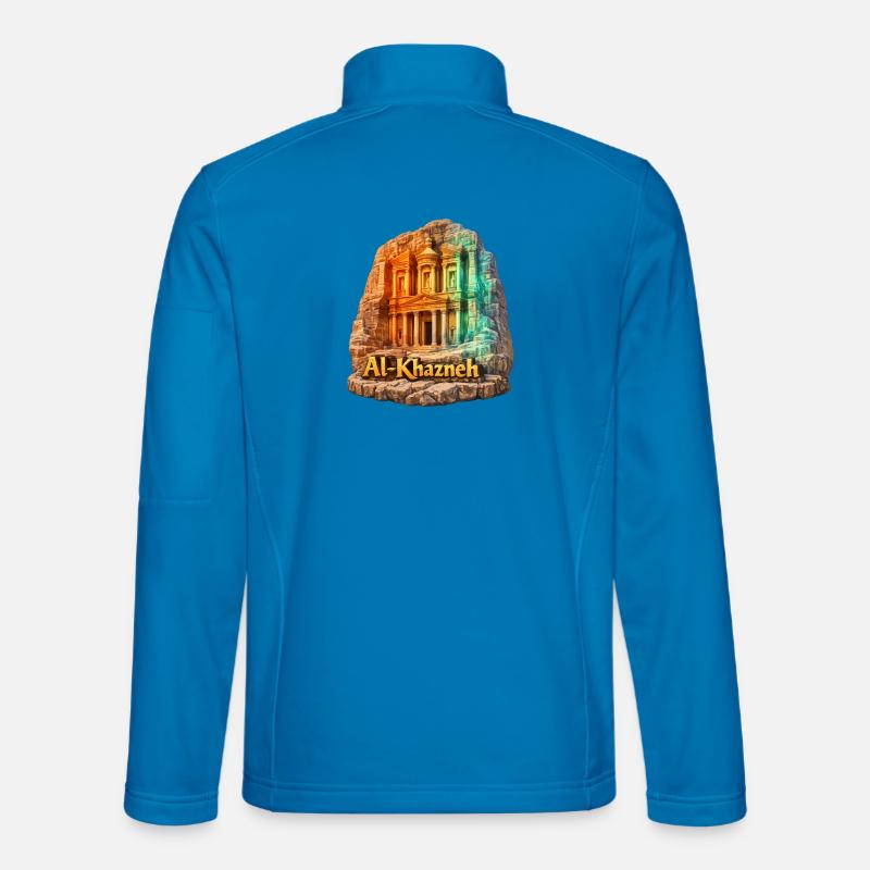 AlKhazneh Petra Regenbogen Unisex Softshelljacke