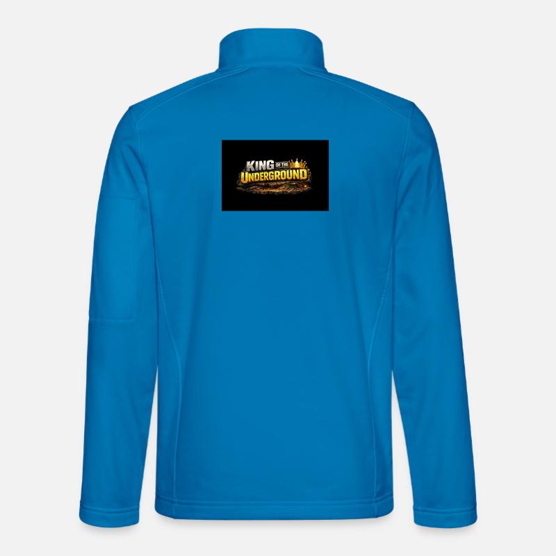 King - Unisex Softshell Jacket - light blue