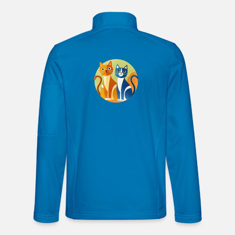 Circle Cats Duo Unisex Softshelljacke