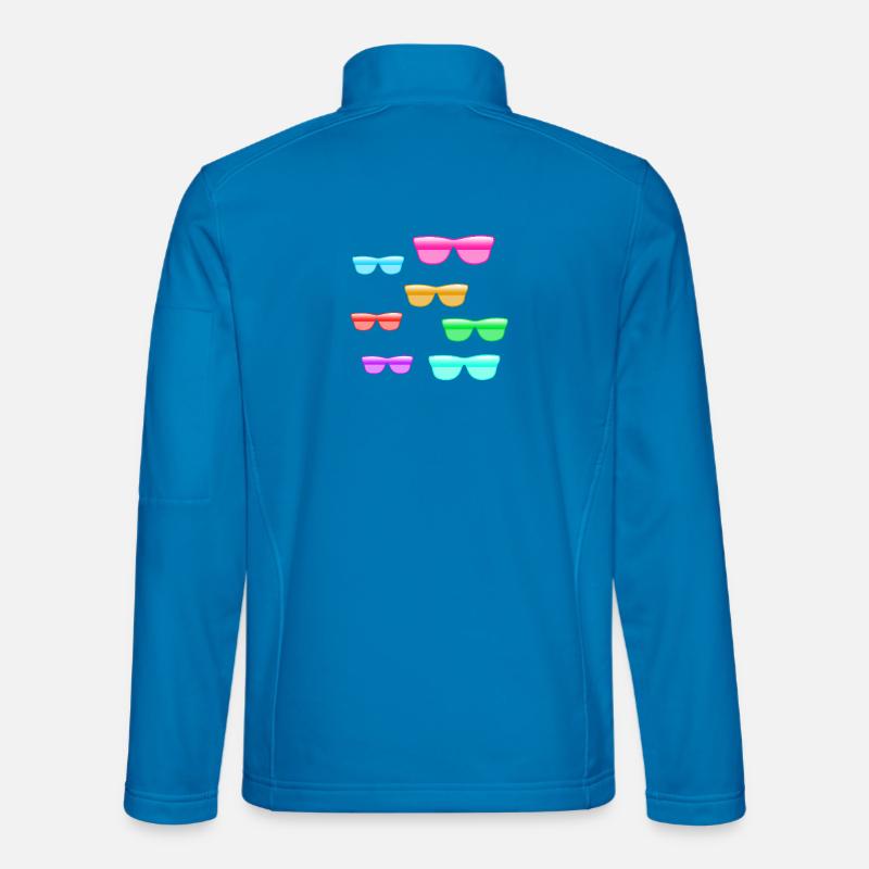 Sunglasses - Unisex Softshell Jacket - light blue
