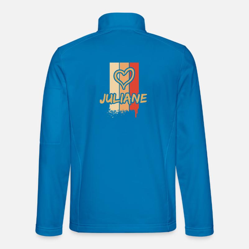 Geschenkidee Juliane - Unisex Softshelljacke - Lichtblau