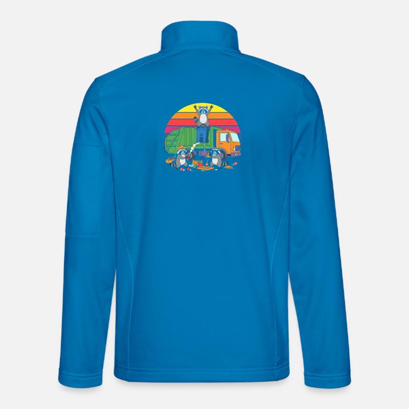 Recycling robbers in the rainbow - Unisex Softshell Jacket - light blue