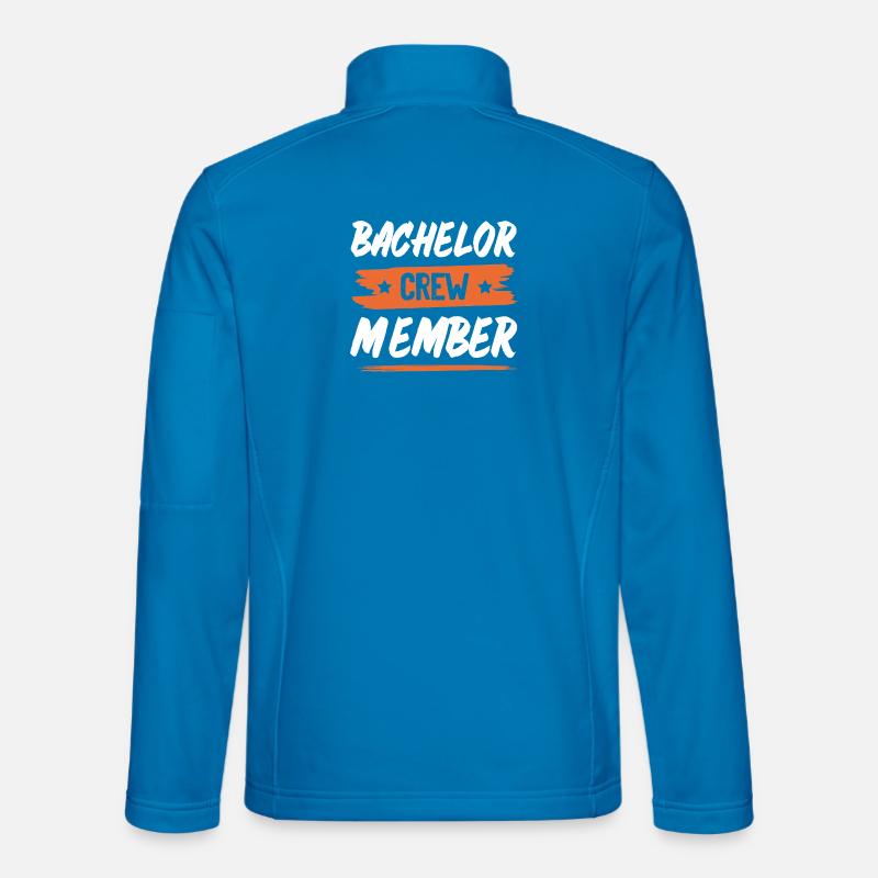 Bachelor Crew - Unisex Softshell Jacket - light blue