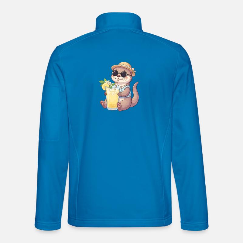 Summer Otter Lemonade Vibe Unisex Softshelljacke