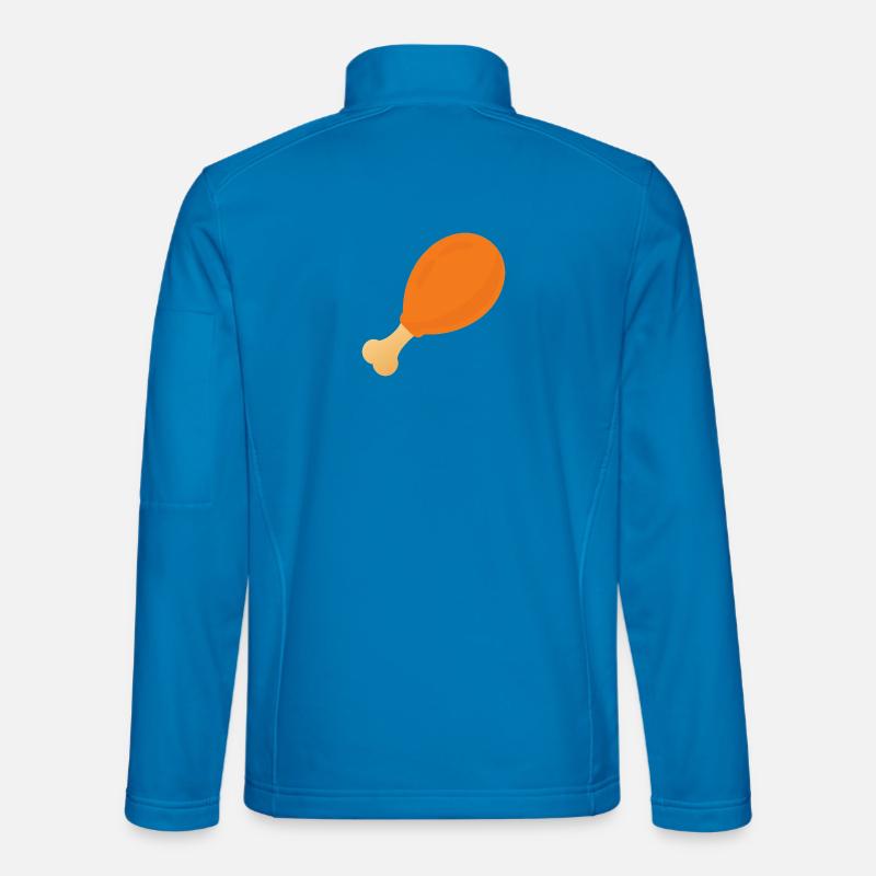 Pilon de poulet - Veste en tissu softshell Unisexe - bleu clair