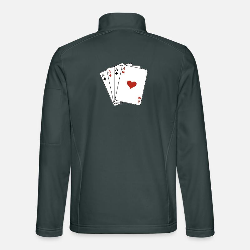 Four Aces Unisex Softshell Jacket