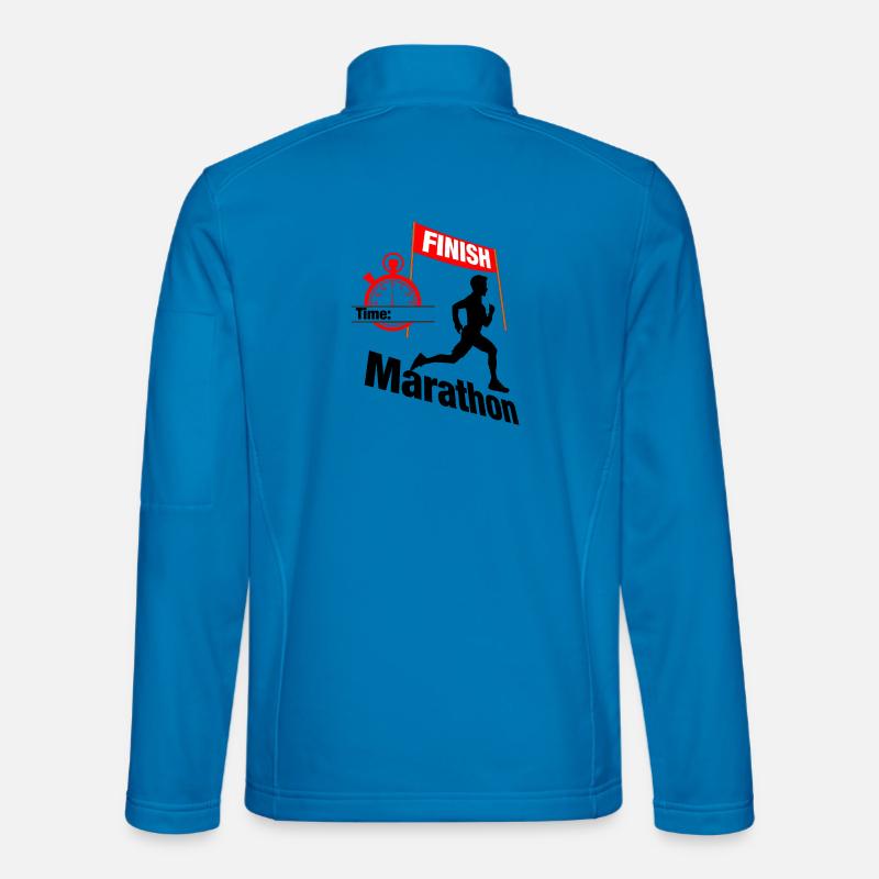 Temps de marathon – Record d’arrivée Veste en tissu softshell Unisexe