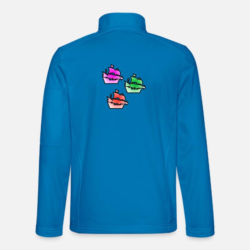 Segeln - Unisex Softshelljacke - Lichtblau