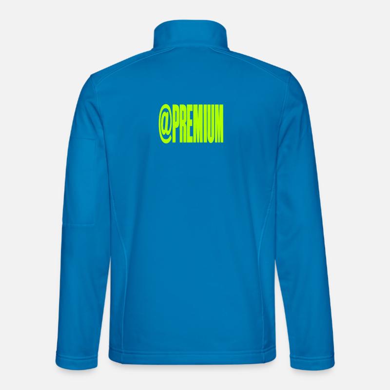 Premium @Symbool Neon Bold Unisex Softshell Jacket
