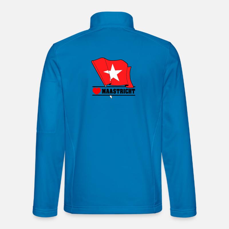 Ich liebe Maastricht - Unisex Softshelljacke - Lichtblau