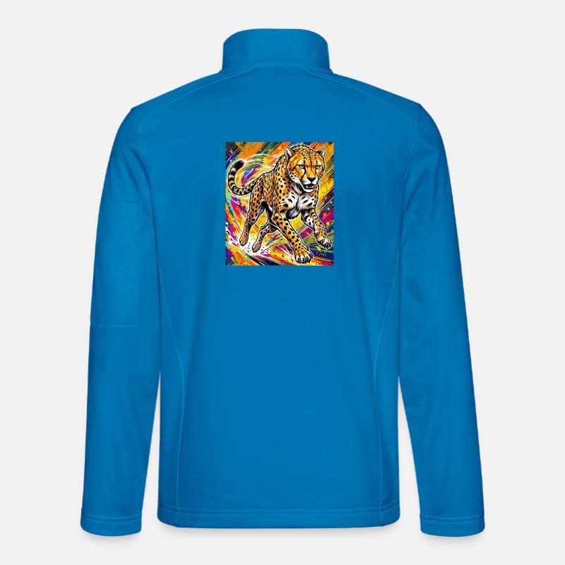 Gepard - Unisex Softshelljacke - Lichtblau