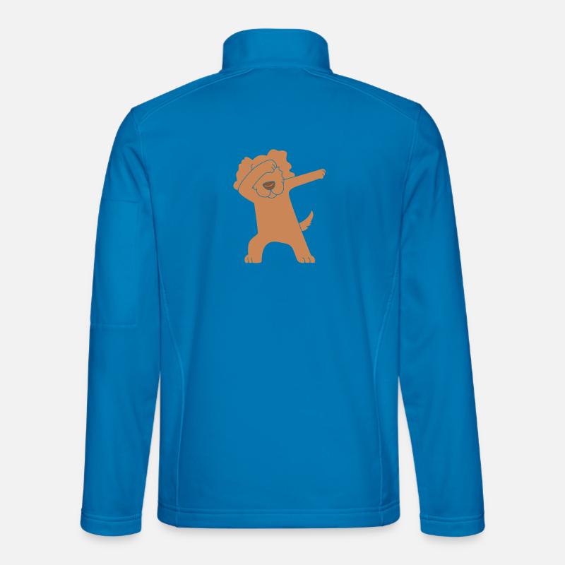 Boykin Spaniel - Unisex Softshelljacke - Lichtblau