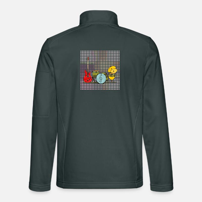 Musical instruments Unisex Softshell Jacket