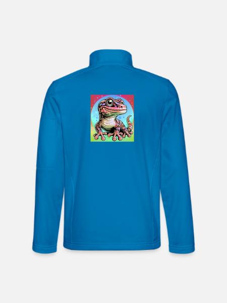 Gecko - Unisex Softshelljacke - Lichtblau