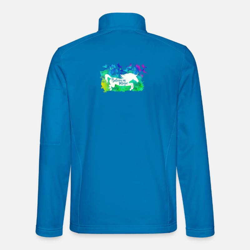 Believe in magic - Unisex Softshell Jacket - light blue