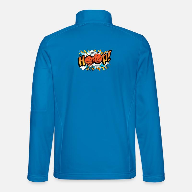 Hope! Pop Art Explosion Basketball - Unisex Softshelljacke - Lichtblau