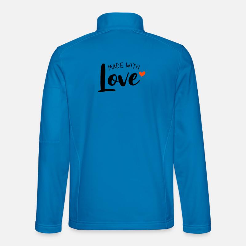Made With Love two-tone Unisex Softshell Jacket
