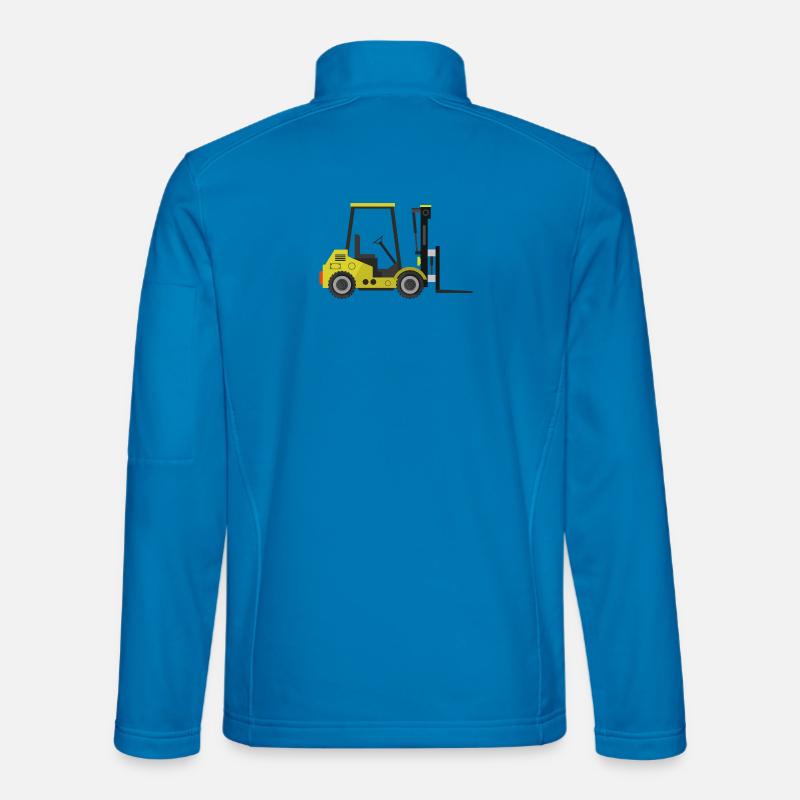 Forklift - Unisex Softshell Jacket - light blue