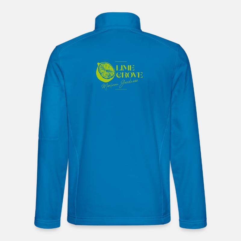 Lime Grove Mexikanisches Güte-Logo - Unisex Softshelljacke - Lichtblau