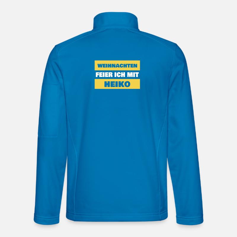 Heiko as a first name - Unisex Softshell Jacket - light blue