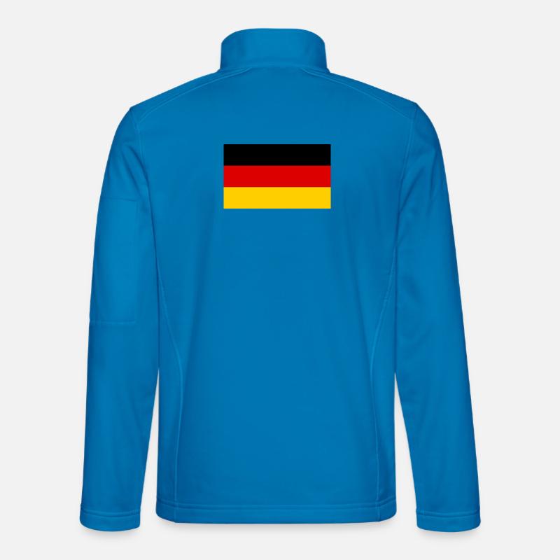 Germany flag Unisex Softshell Jacket