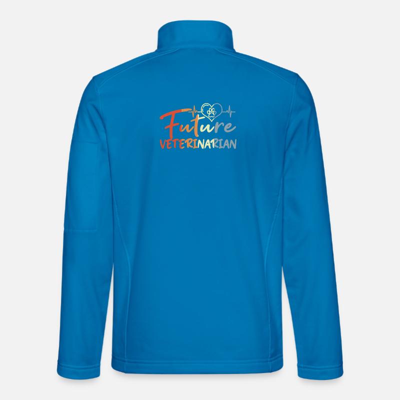 Future veterinarian - Unisex Softshell Jacket - light blue