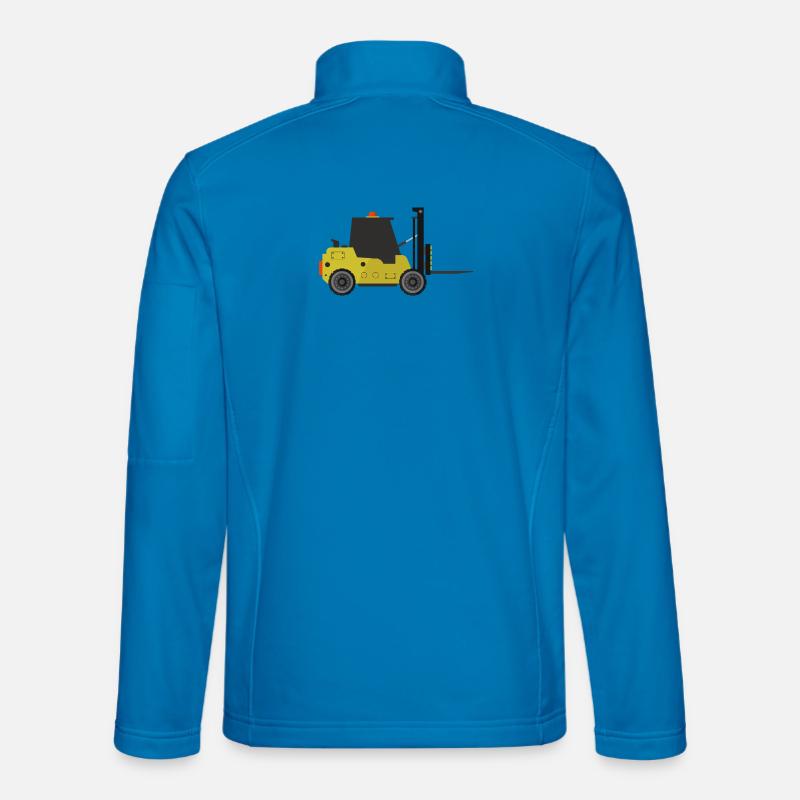 Gabelstapler - Unisex Softshelljacke - Lichtblau