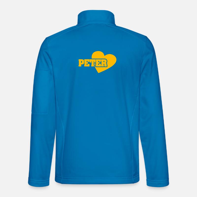 Peter as Love - Unisex Softshell Jacket - light blue