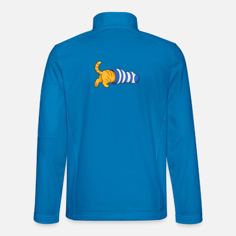 Katze in der Socke Unisex Softshelljacke