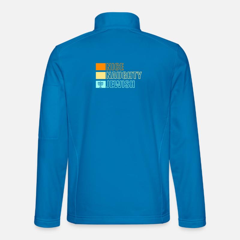 Hanukkah Chanukkah Hanukah - Unisex Softshelljacke - Lichtblau