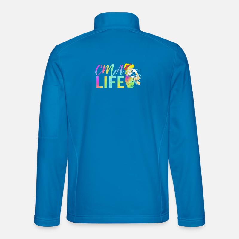 Medical Physician MFA - Unisex Softshell Jacket - light blue