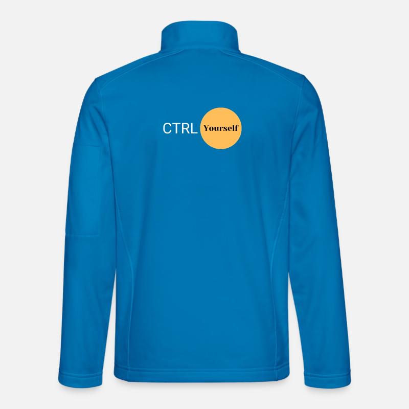 CTRL Yourself - Unisex Softshell Jacket - light blue